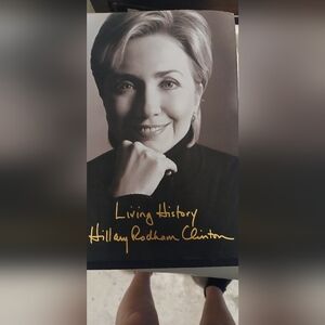 Living History Hardcover Book - Black and White